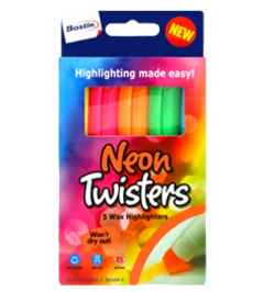Bostik Neon Twisters 5 X 6g.